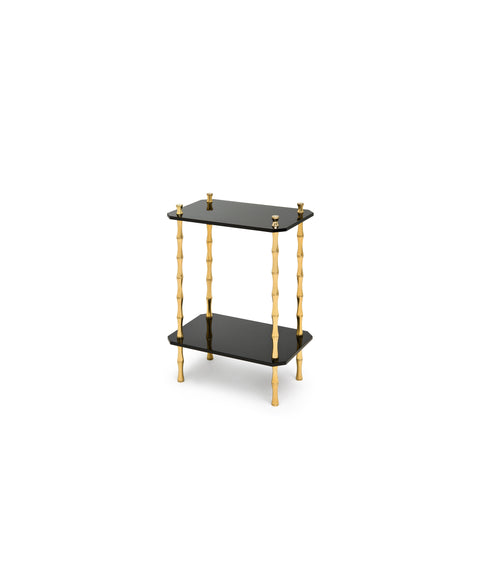 SMALL FREDDIE TABLE - BRASS