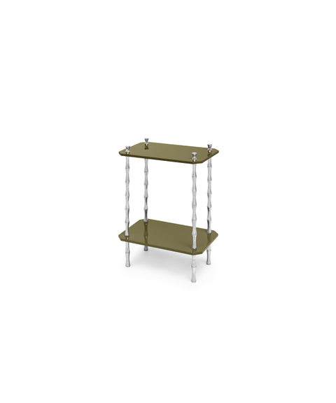 SMALL FREDDIE TABLE - NICKEL